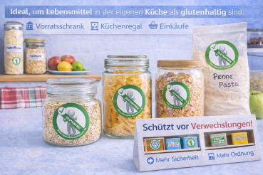 Anwendung Aufkleber grün